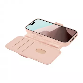 Dėklas telefonui dbramante1928 Lynge MagSafe Compatible – Pink Sand