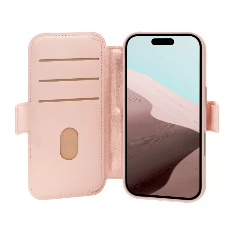 Dėklas telefonui dbramante1928 Lynge MagSafe Compatible – Pink Sand