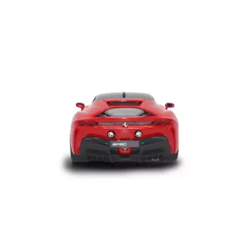 Radijo bangomis valdomas sportinis automobilis Jamara Ferrari SF90 Stradale, elektrinis variklis, mastelis 1:14
