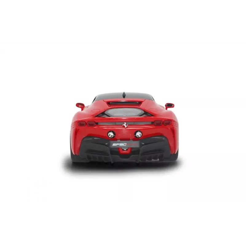Radijo bangomis valdomas sportinis automobilis Jamara Ferrari SF90 Stradale, elektrinis variklis, mastelis 1:14