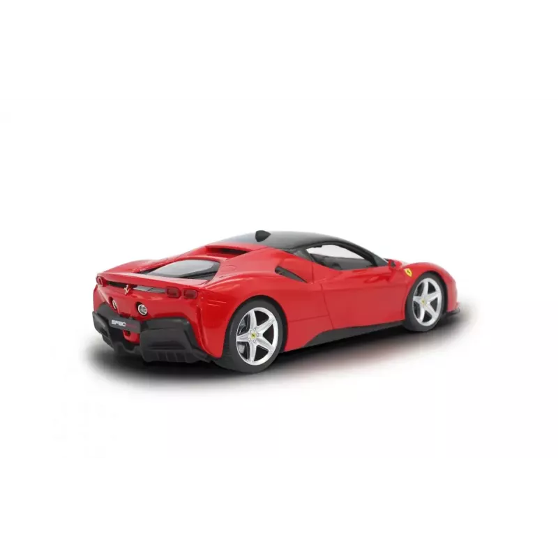 Radijo bangomis valdomas sportinis automobilis Jamara Ferrari SF90 Stradale, elektrinis variklis, mastelis 1:14