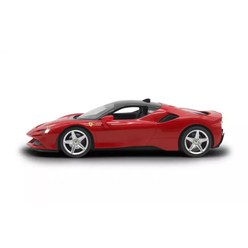 Radijo bangomis valdomas sportinis automobilis Jamara Ferrari SF90 Stradale, elektrinis variklis, mastelis 1:14