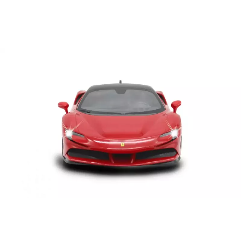 Radijo bangomis valdomas sportinis automobilis Jamara Ferrari SF90 Stradale, elektrinis variklis, mastelis 1:14