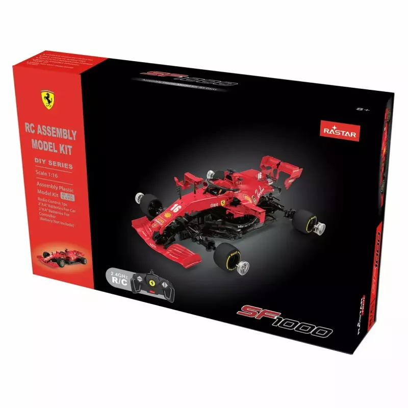 Sportinis automobilis Jamara Ferrari SF 1000 su elektriniu varikliu, mastelis 1:16