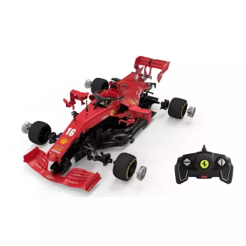 Sportinis automobilis Jamara Ferrari SF 1000 su elektriniu varikliu, mastelis 1:16