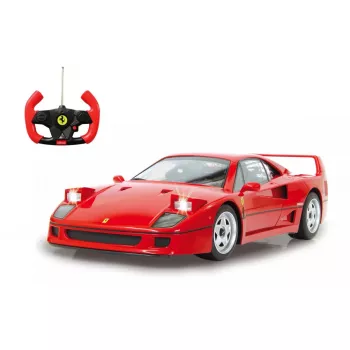 Radijo bangomis valdomas automobilis Jamara Ferrari F40 Electric engine 1:14 (nuo 6 metų)