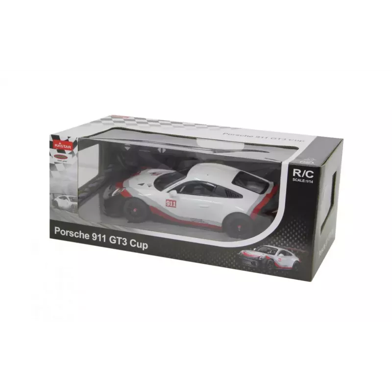 Radijo bangomis valdomas sportinis automobilis Jamara Porsche 911 GT3 1:14