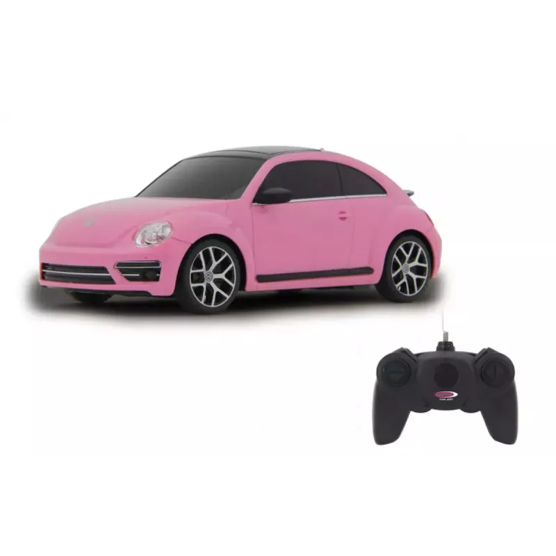 Radijo bangomis valdomas automobilis Jamara VW Beetle 1:24 su elektriniu varikliu