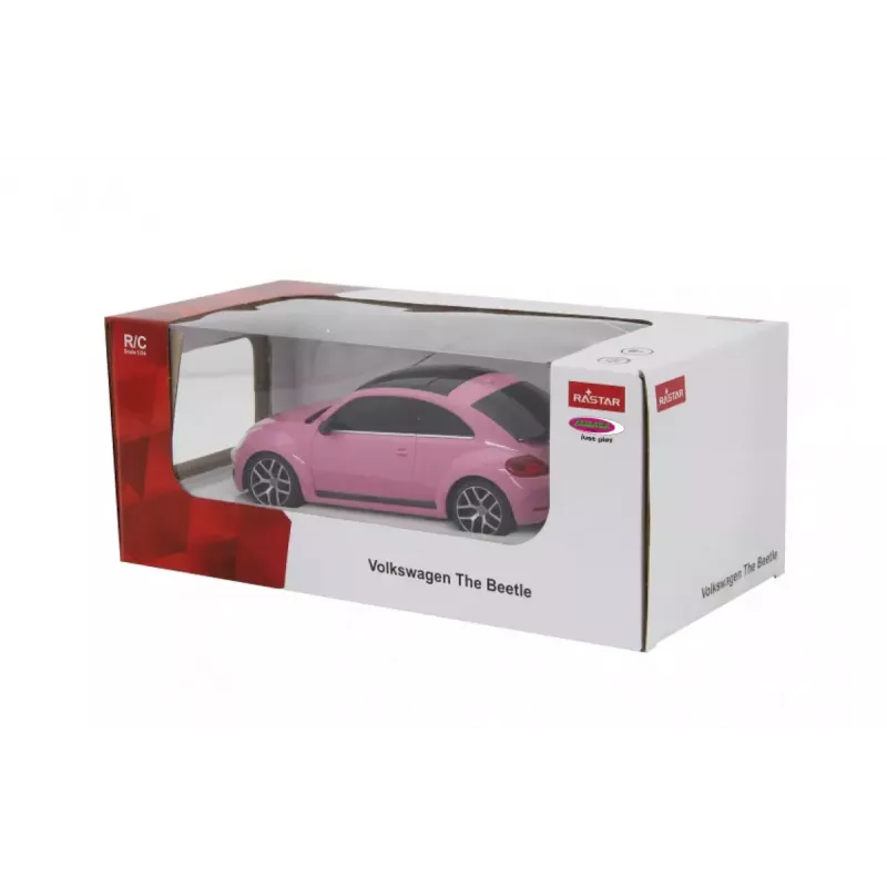 Radijo bangomis valdomas automobilis Jamara VW Beetle 1:24 su elektriniu varikliu