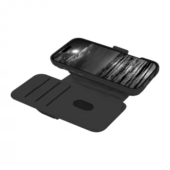 dbramante1928 Lynge MS ICON odinis dėklas telefonui Folio Juoda