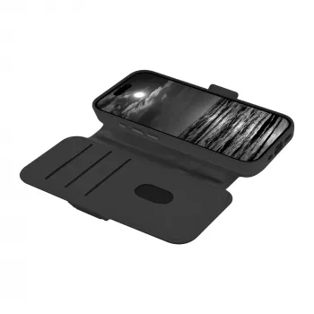 dbramante1928 Lynge MS ICON dėklas iPhone 17 Folio Juoda