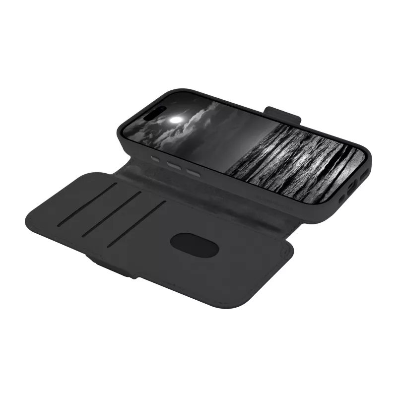 dbramante1928 Lynge MS ICON dėklas iPhone 17 Folio Juoda