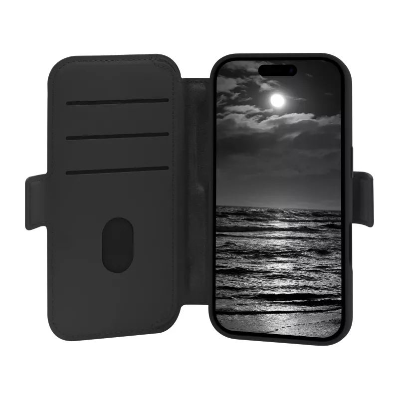 dbramante1928 Lynge MS ICON dėklas iPhone 17 Folio Juoda
