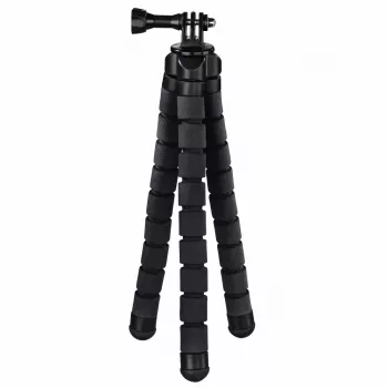 Hama Flex trikojis išmaniesiems telefonams / veiksmo kameroms, 3 kojos, juodas, 26 cm