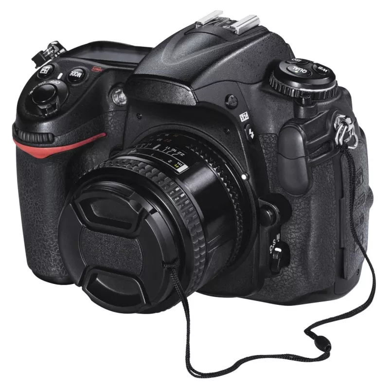 Hama Smart-Snap 5.5 cm juodas objektyvo gaubtelis skaitmeniniam fotoaparatui