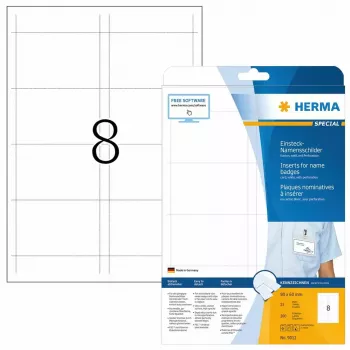 Ne lipnūs spausdintuvo įdėklai HERMA 9012