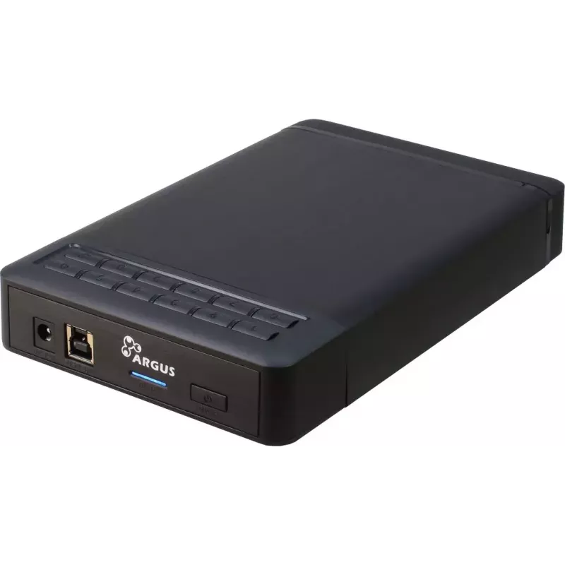 Išorinis HDD dėklas Inter-Tech Argus GD-35LK01 juodas 3.5 colio
