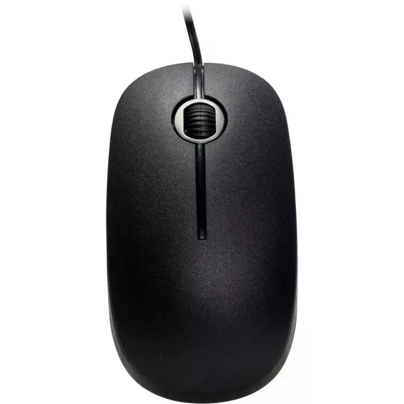 Klaviatūra Inter-Tech NK-1000EC su pele, Office, USB, QWERTY, juoda