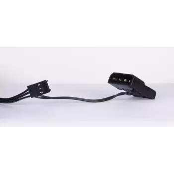Kompiuterio ventiliatorius Inter-Tech L-12025 12 cm Juodas Žalias