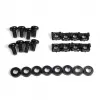 Stalčius Inter-Tech 88887259 1U 19 inch juodas RAL 9005 485 mm 550 mm