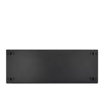 Aklas skydelis Inter-Tech 88887275, 4U, juodas RAL 9005, bevaržtis montavimas
