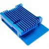 Dėklas Inter-Tech 88887360 Raspberry Pi 86x56x23 mm mėlynas