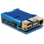 Dėklas Inter-Tech 88887360 Raspberry Pi 86x56x23 mm mėlynas