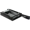 Inter-Tech ST-2523 Juodas keitimo rėmelis dviem 2.5 inch diskams (9.7 mm)