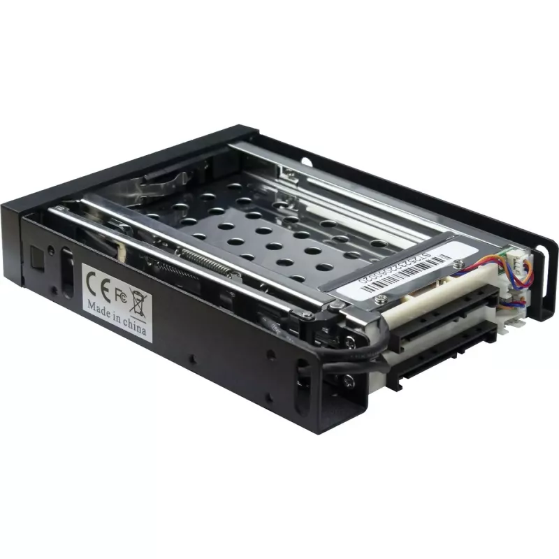 Inter-Tech ST-2523 Juodas keitimo rėmelis dviem 2.5 inch diskams (9.7 mm)