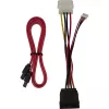 Inter-Tech ST-2523 Juodas keitimo rėmelis dviem 2.5 inch diskams (9.7 mm)