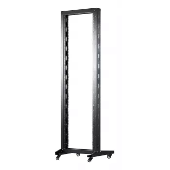 Laisvai pastatomas stovas Inter-Tech SRA-6642 42U juodas 300 kg talpa