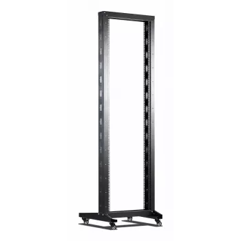 Laisvai pastatomas stovas Inter-Tech SRA-6642 42U juodas 300 kg talpa