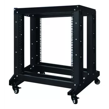 Atviras stovas Inter-Tech SRB-6612 12U juodas, 400 kg talpa