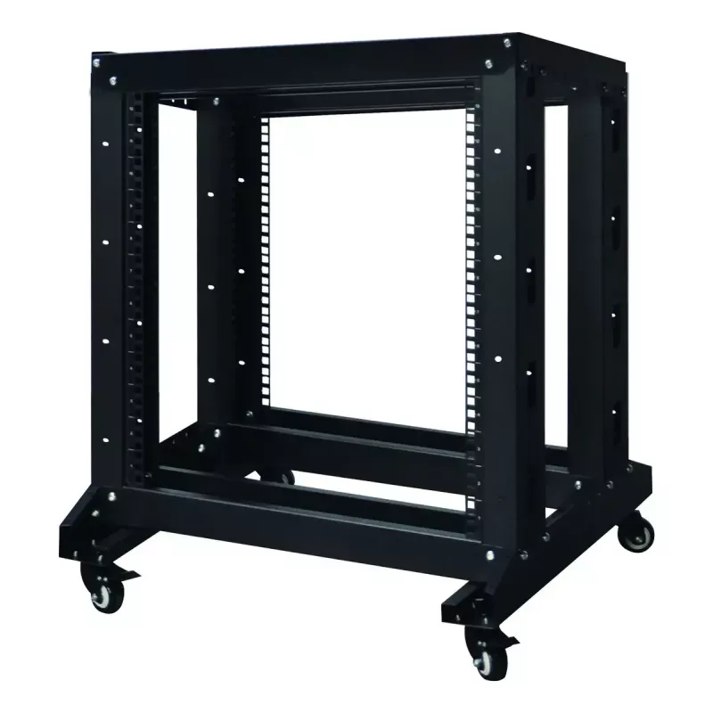 Atviras stovas Inter-Tech SRB-6612 12U juodas, 400 kg talpa