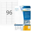 Nuimamos etiketės HERMA 63,5x8,5 mm 2400 vnt.