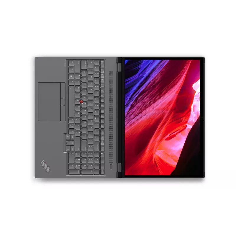 Lenovo ThinkPad P16 Gen 2 nešiojama darbo stotis, 16 colių WQXGA, Intel Core i7-14700HX, 32 GB DDR5, 1 TB SSD, NVIDIA RTX 2000 Ada, Windows 11 Pro, pilka/juoda