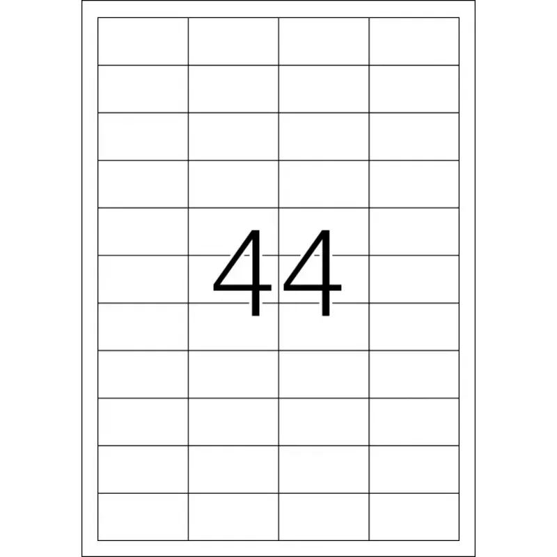 Lipnūs etikečių lapai HERMA Premium A4 48,3x25,4 mm
