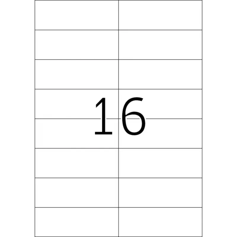 Lipnūs etikečių lapai HERMA Labels Premium A4 105x37 mm
