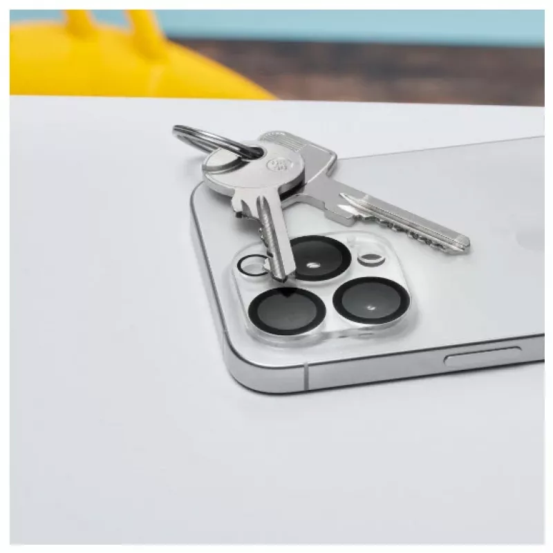 Hama Cam Protect apsauginis stiklas fotoaparatui, skirtas Apple iPhone 15/15 Plus, 1 vnt.