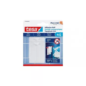 Universalus kabliukas TESA 77766 baltas 2 vnt.