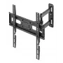 Manhattan TV laikiklis sieninis pilnas judesys 32-55 col. VESA 100x100-400x400 35kg juodas