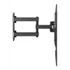 Manhattan TV laikiklis sieninis pilnas judesys 32-55 col. VESA 100x100-400x400 35kg juodas