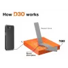 Hama Extreme Protect dėklas mobiliesiems telefonams 15,5 cm (6,1 colio) permatomas