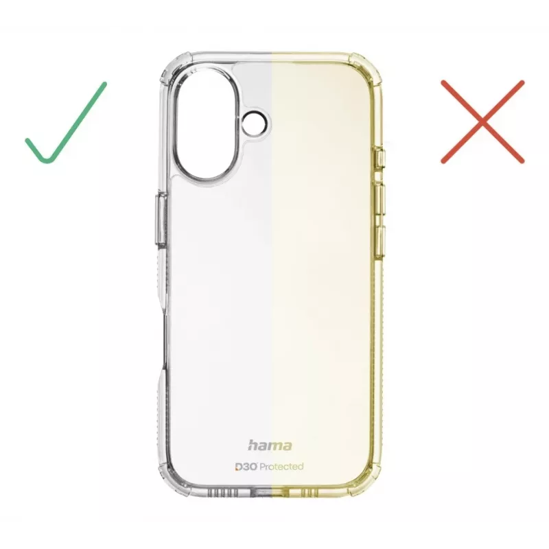 Hama Extreme Protect dėklas mobiliesiems telefonams 15,5 cm (6,1 colio) permatomas