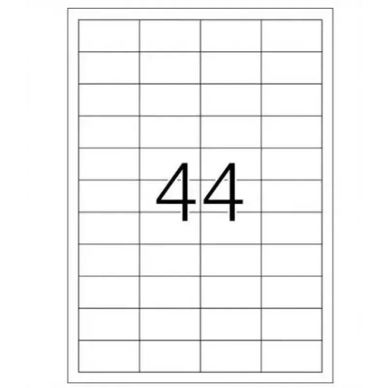 Lipnių etikečių lapai HERMA 4581, A4, 440 vnt.