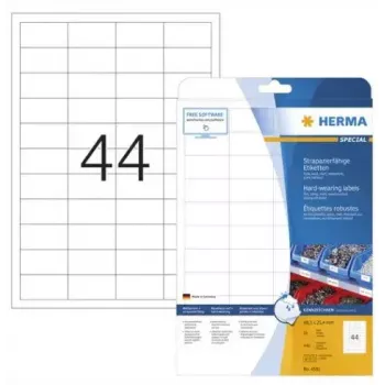 Lipnių etikečių lapai HERMA 4581, A4, 440 vnt.
