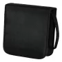 Hama CD Wallet Nylon 40, juodas 50 diskų
