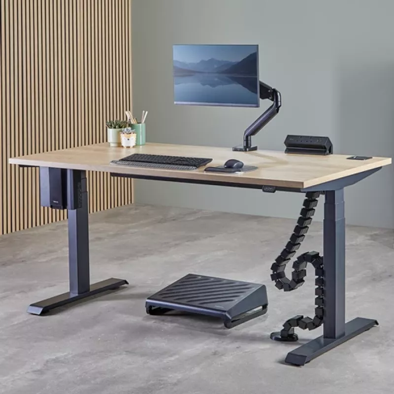Fellowes 100136875 po stalu tvirtinamas CPU laikiklis, juodas