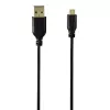 Hama 0,75 m USB 2.0 laidas USB A – Micro-USB B, juodas