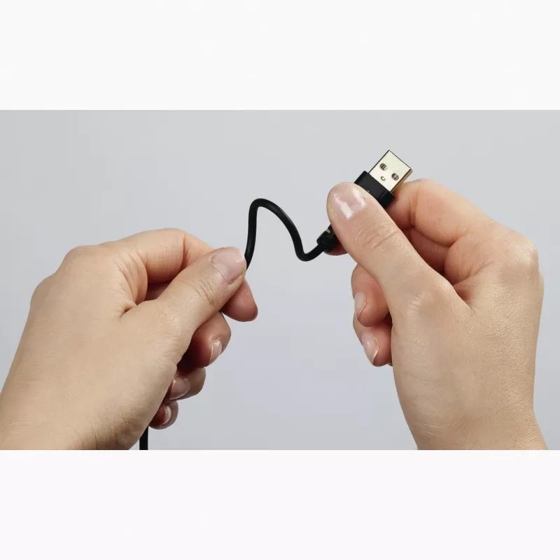 Hama 0,75 m USB 2.0 laidas USB A – Micro-USB B, juodas